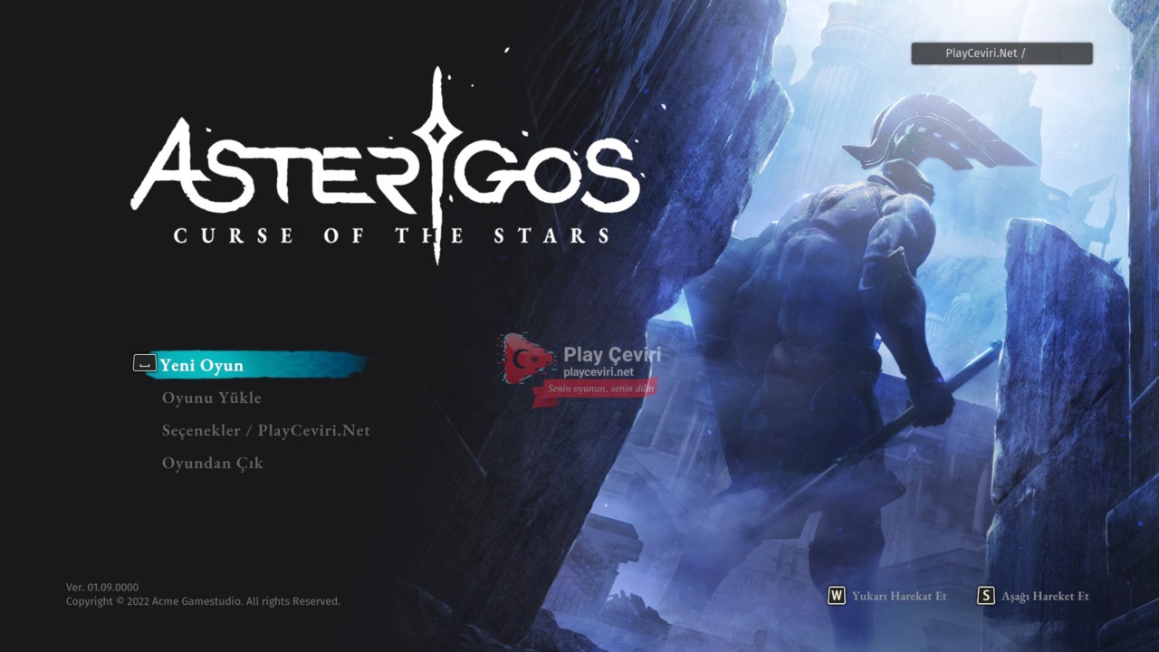 Asterigos: Curse Of The Stars +DLC (Türkçe Yama) - Asterigos 1 Türkçe Yama Görüntüsü