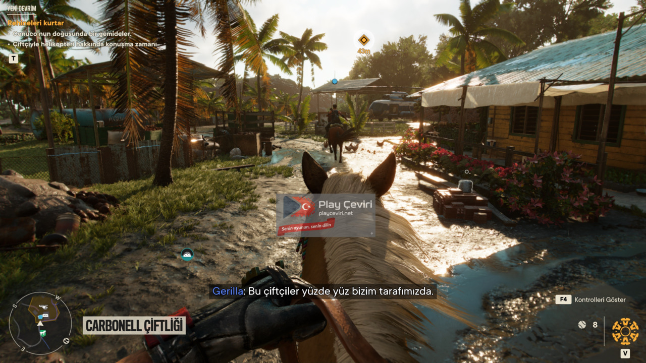 Far Cry 6 +DLC’ler (Türkçe Yama) - FarCry6 9 Türkçe Yama Görüntüsü
