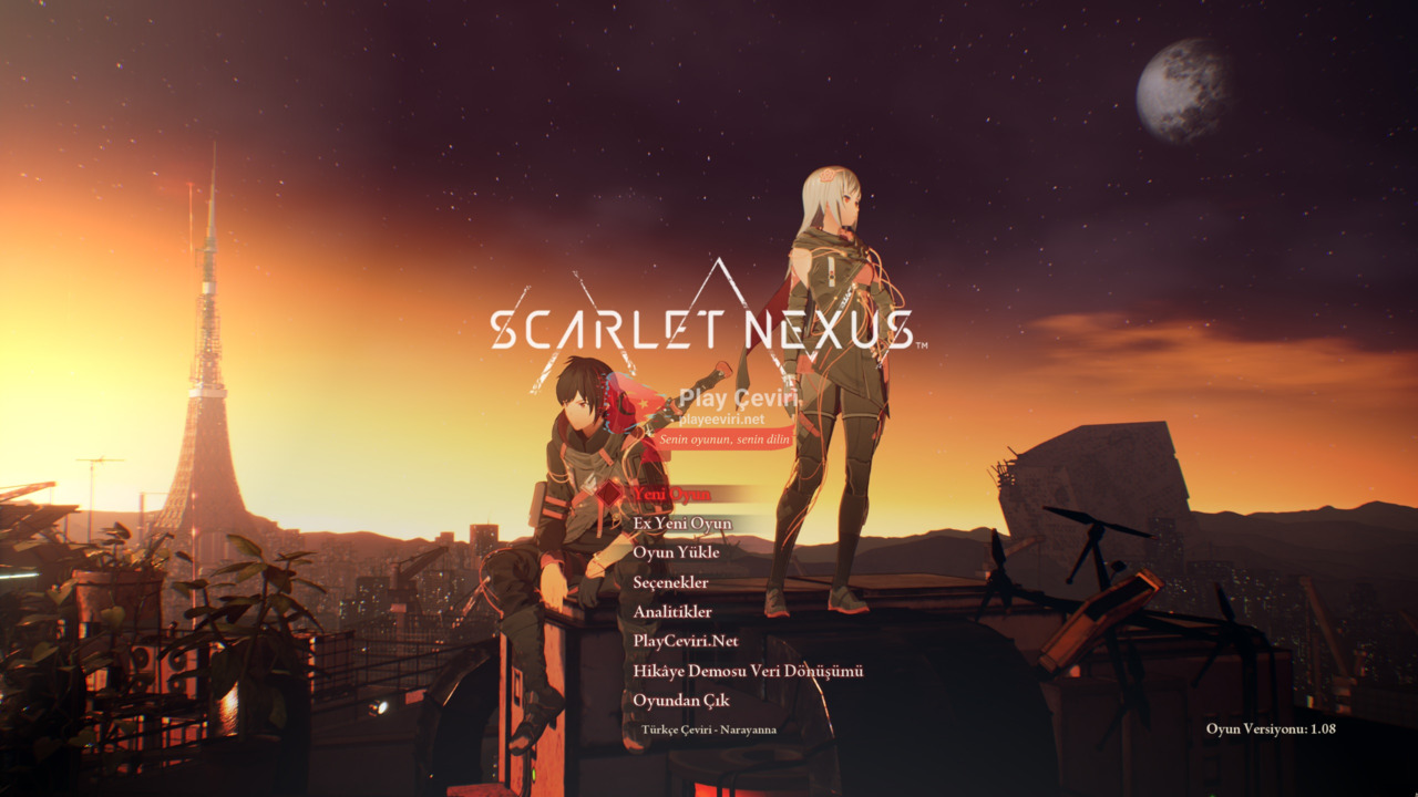 SCARLET NEXUS (Türkçe Yama) - Scarlet Nexus 11 Türkçe Yama Görüntüsü