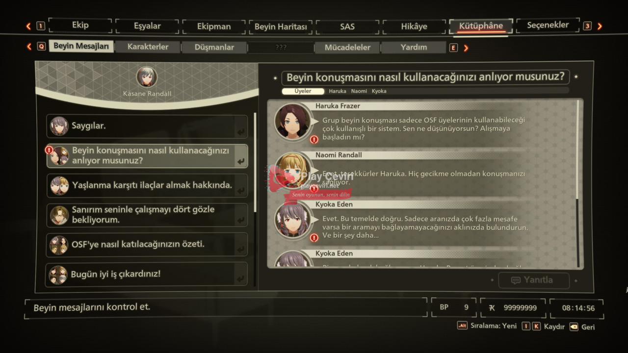 SCARLET NEXUS (Türkçe Yama) - Scarlet Nexus 12 Türkçe Yama Görüntüsü