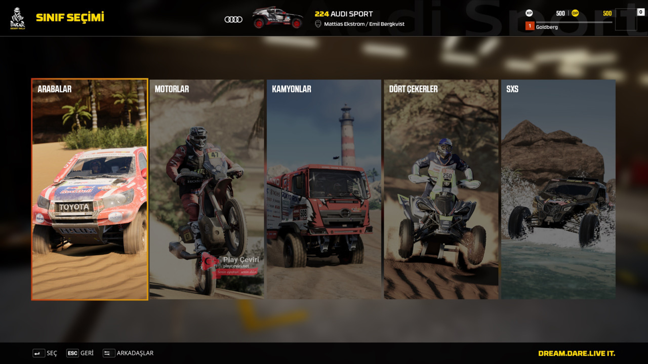 Dakar Desert Rally (Türkçe Yama) - DakarDesertRally 8 Türkçe Yama Görüntüsü