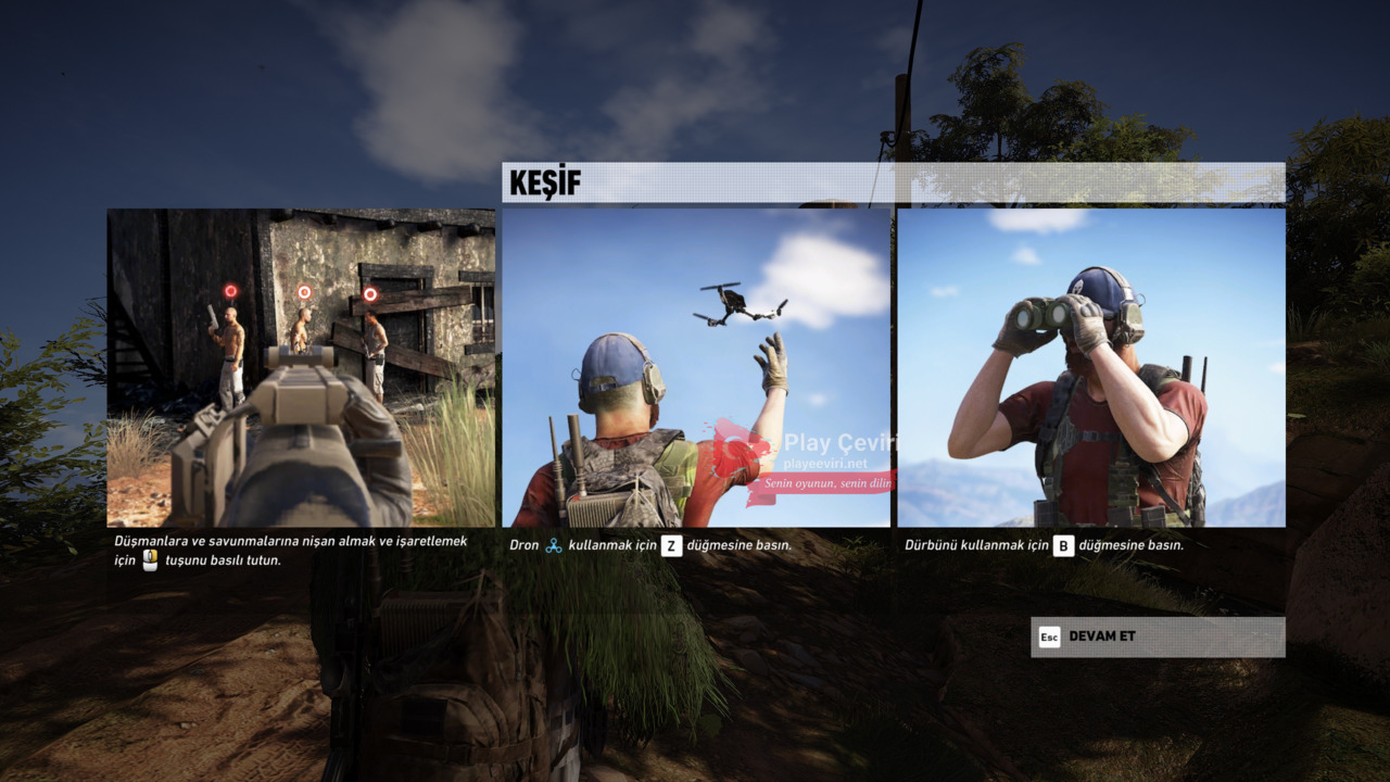 Tom Clancy’s Ghost Recon Wildlands +DLC’ler (Türkçe Yama) - Ghost Recon Wildlands 14 Türkçe Yama Görüntüsü