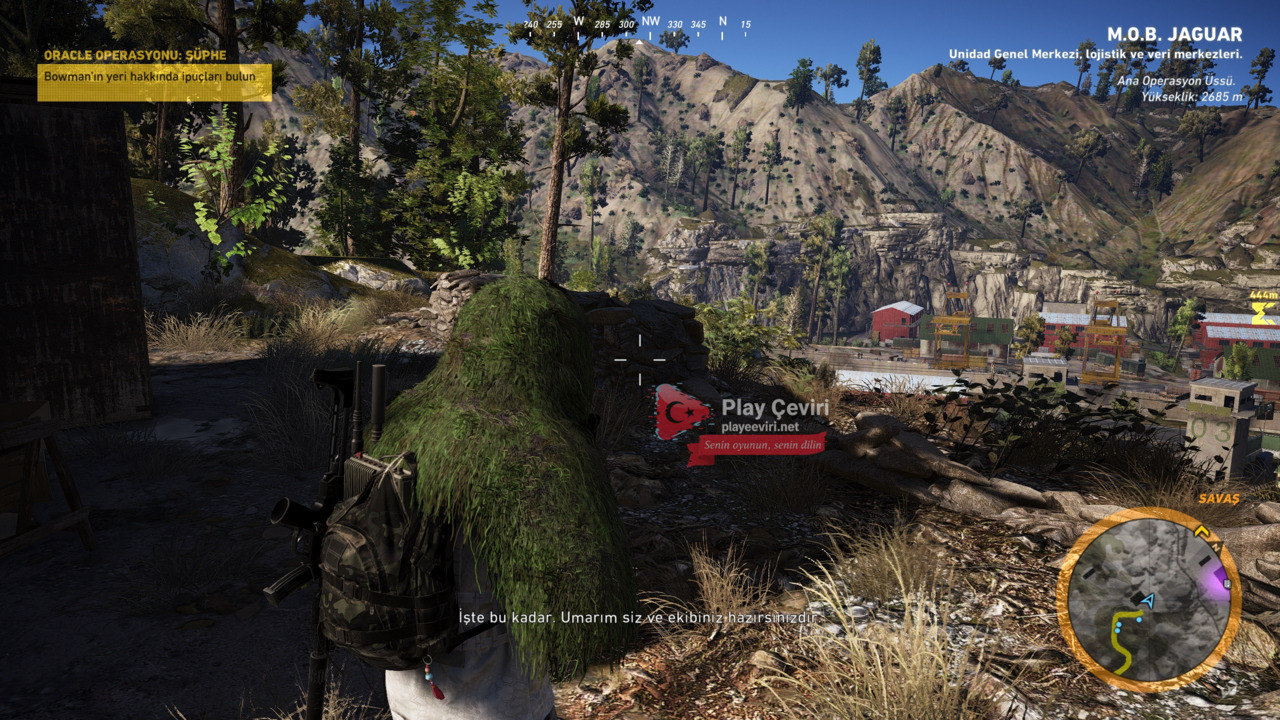 Tom Clancy’s Ghost Recon Wildlands +DLC’ler (Türkçe Yama) - Ghost Recon Wildlands 17 Türkçe Yama Görüntüsü