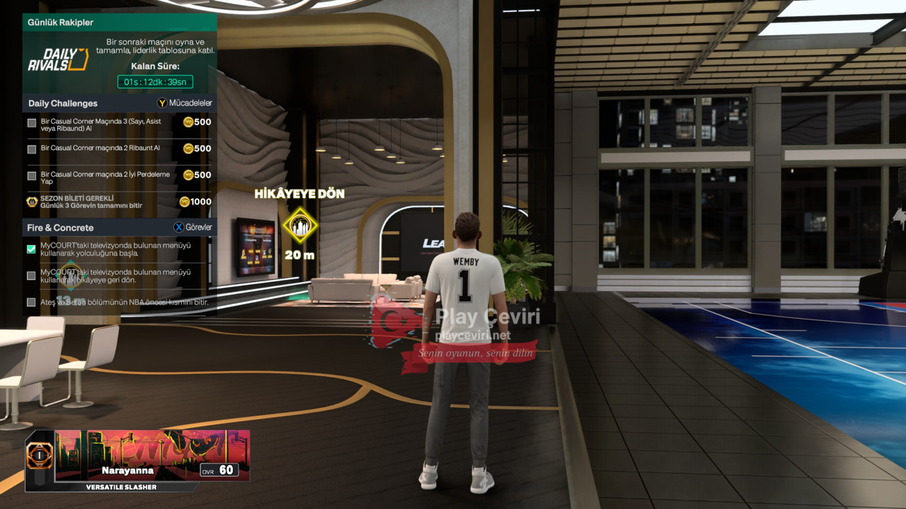 NBA 2K27 (Türkçe Yama) - NBA 2K27 7 Türkçe Yama Görüntüsü