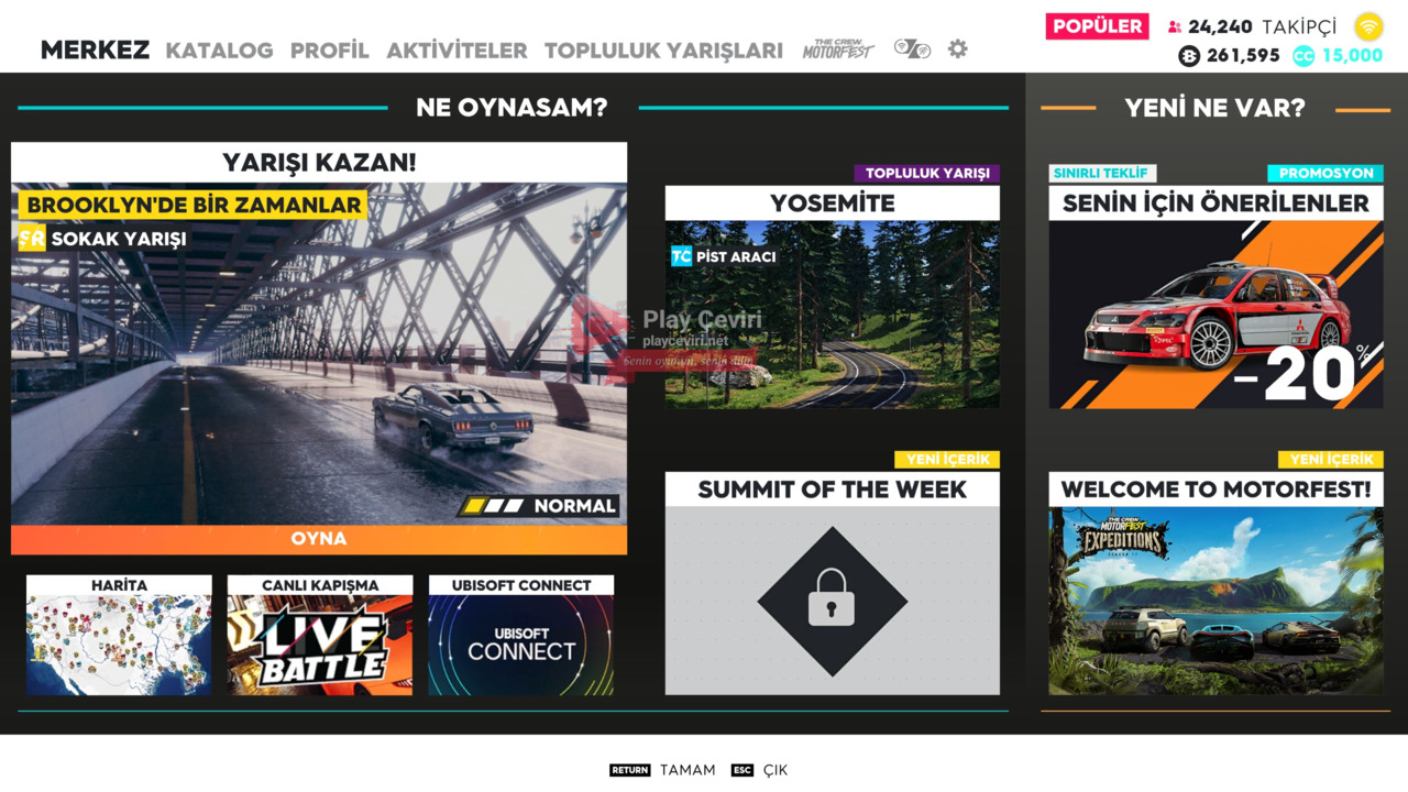 The Crew™ 2 (Türkçe Yama) - The Crew 2 2 Türkçe Yama Görüntüsü